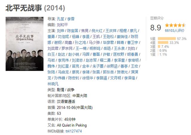 北平无战事徐铁英和曾可达（北平无战事剧组）(1)