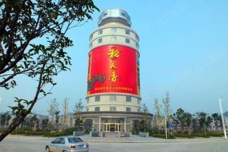 稻花香PK五粮液酒瓶大楼,造型谁更胜一筹?