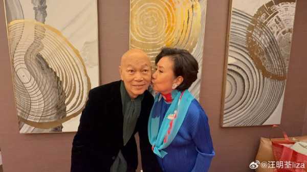 汪明荃特地发文为罗家英庆祝生日