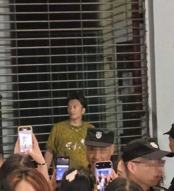 谢霆锋重庆演唱会现长相酷似模仿者