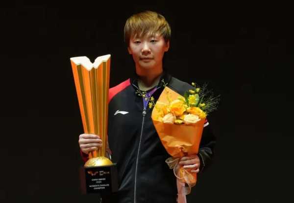 王曼昱谈战胜孙颖莎：以挑战心态去拼