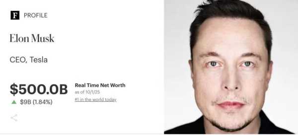 马斯克身家破5000亿美元是什么概念