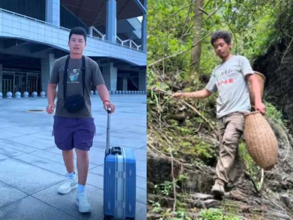 90后男生荒野求生赛夺冠 70天瘦31斤