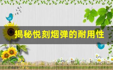 揭秘悦刻烟弹的耐用性:正常使用时间与吸入量
